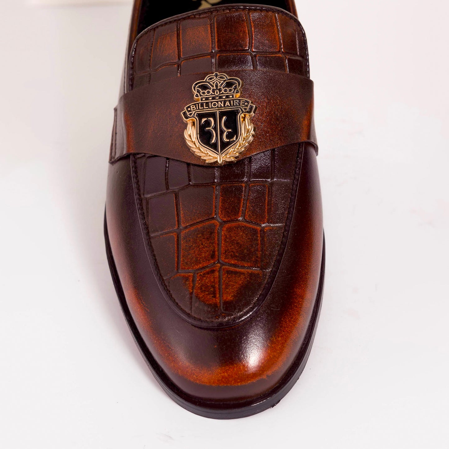 Patina Brown Cow Leather Shoe CDC 774