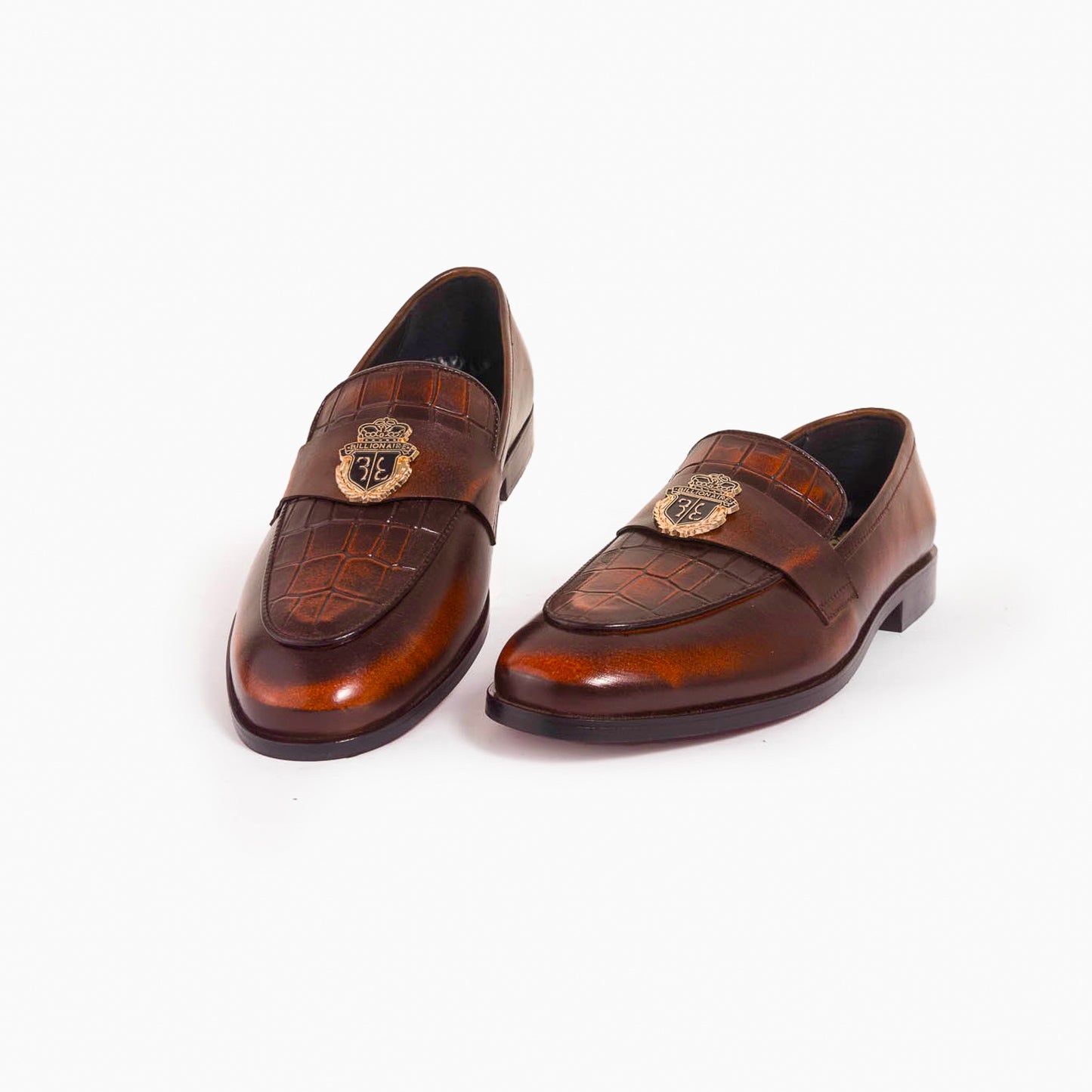 Patina Brown Cow Leather Shoe CDC 774